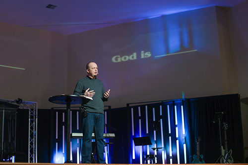 Preaching at Summit Church of the Nazarene in Ashland Kentucky